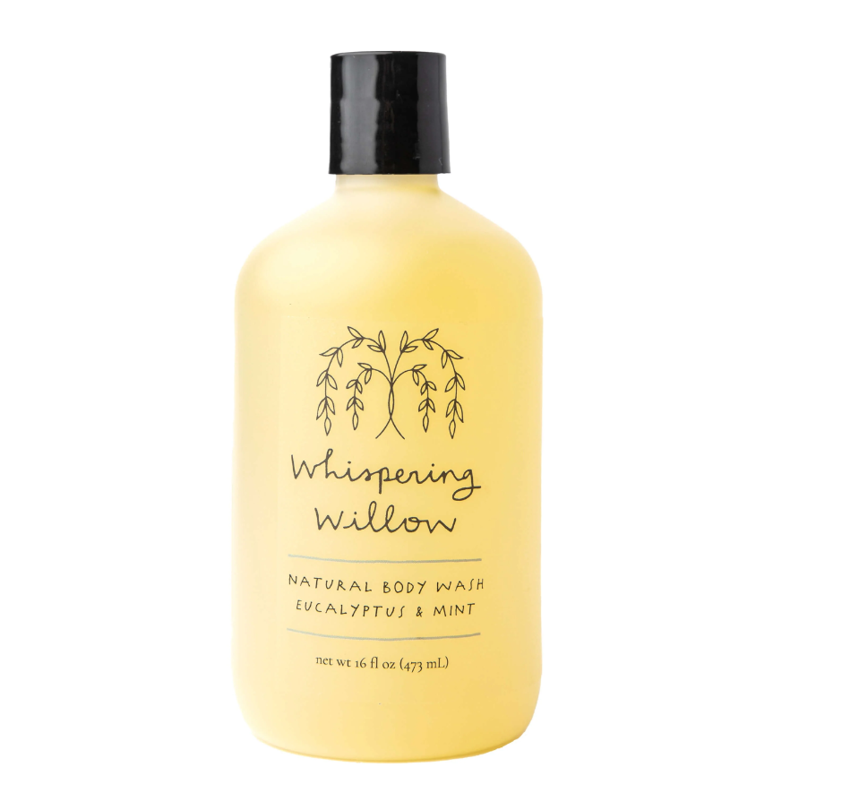 Whispering Willow Eucalyptus & Mint Body Wash - 16oz Plastic