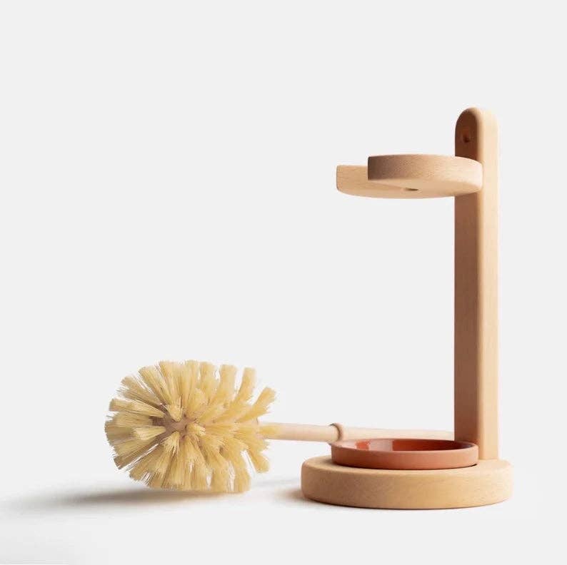 Plastic Free Toilet Brush  - Natural Sisal Bristle