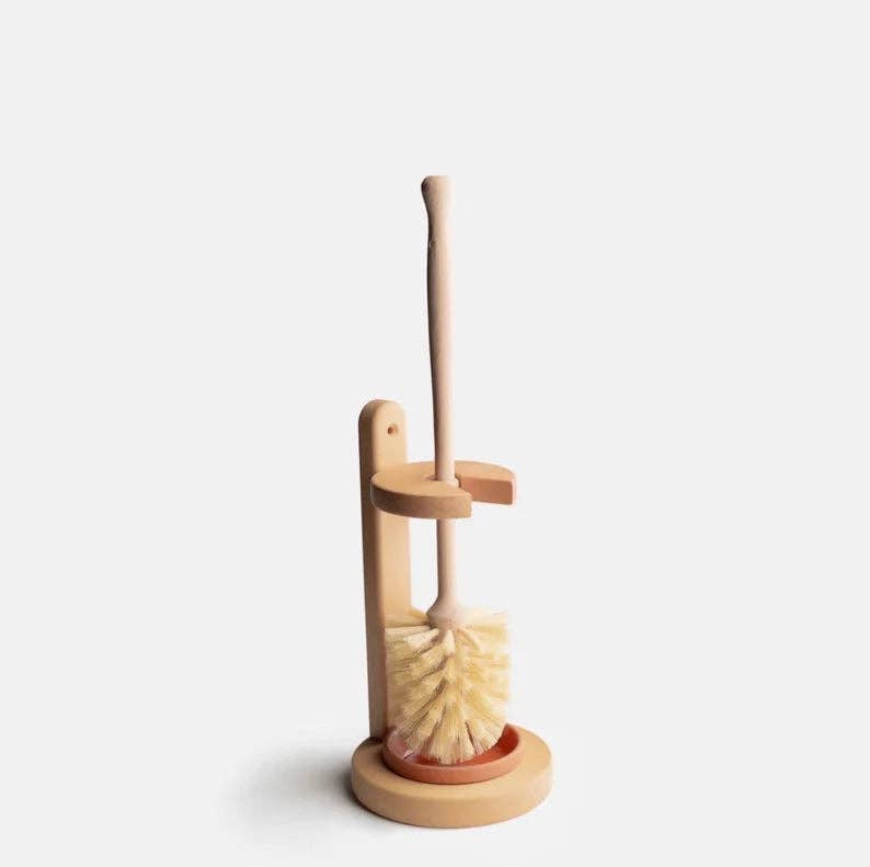Plastic Free Toilet Brush  - Natural Sisal Bristle