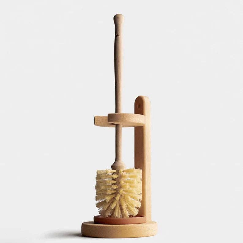 Plastic Free Toilet Brush  - Natural Sisal Bristle
