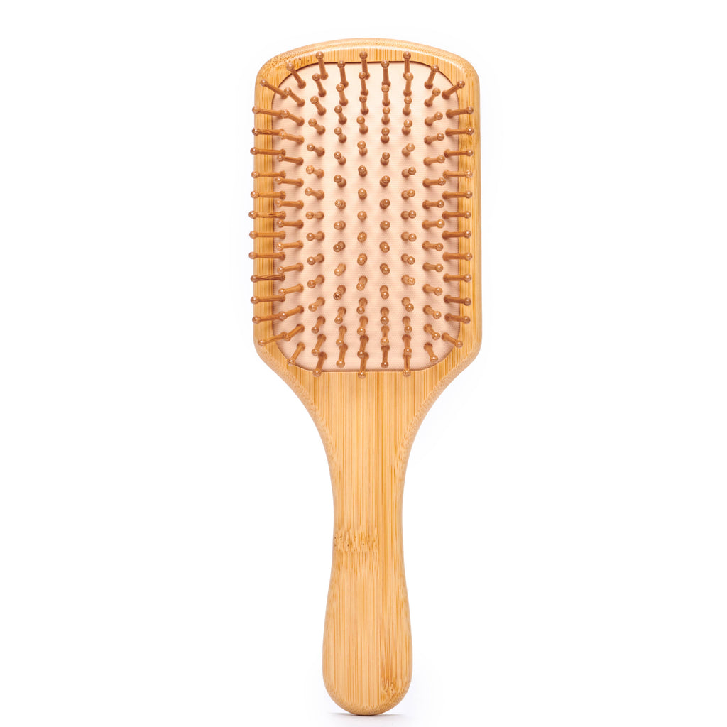 Plastic Free Bamboo Paddle Hairbrush