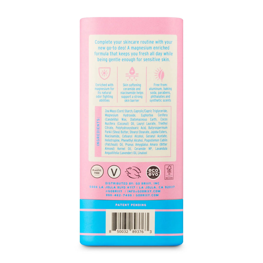 ***Brixy Magnesium Enriched Deodorant | Aluminum Free | Almond
