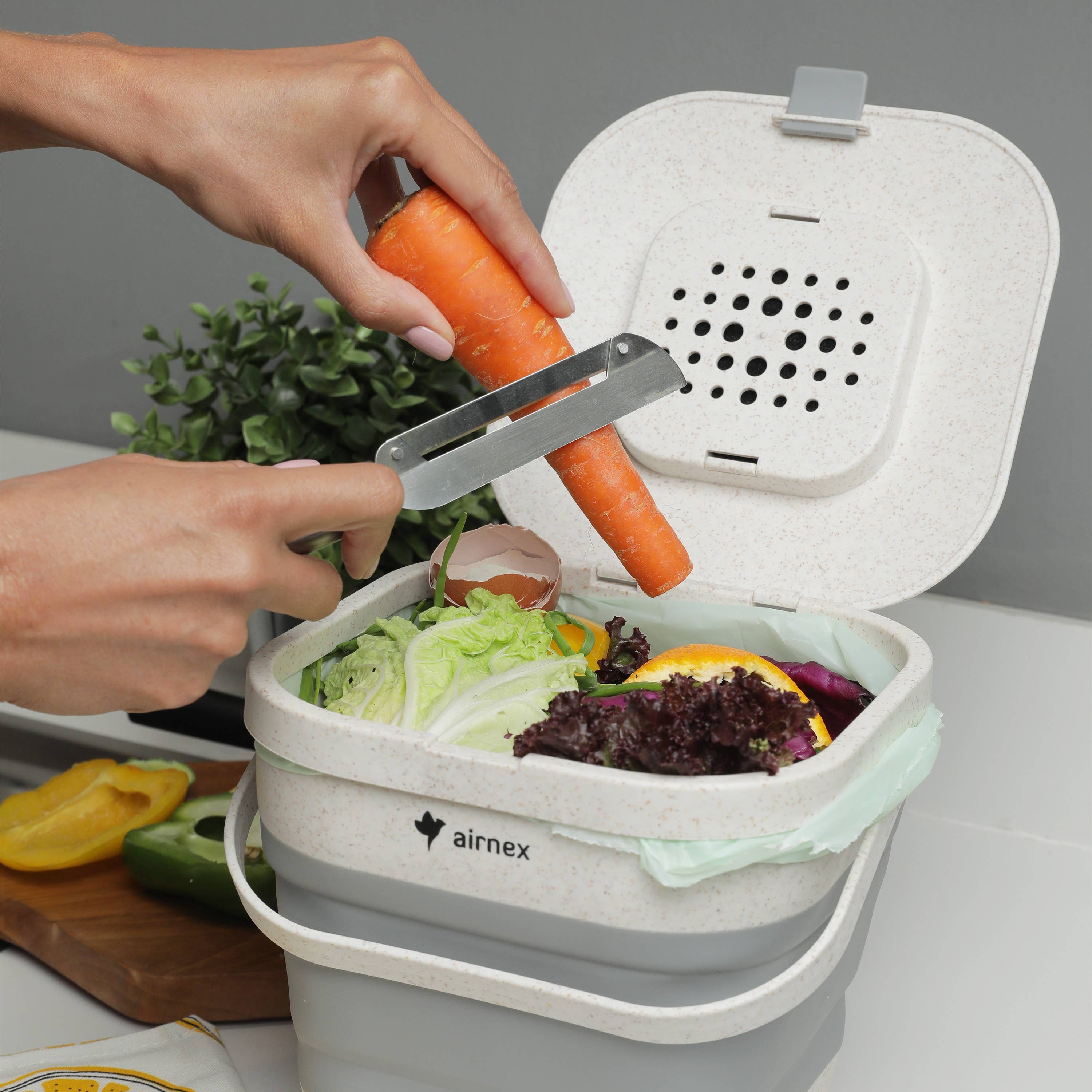 Activated Charcoal Compost Bin Filters 3.5" - Pack of 12