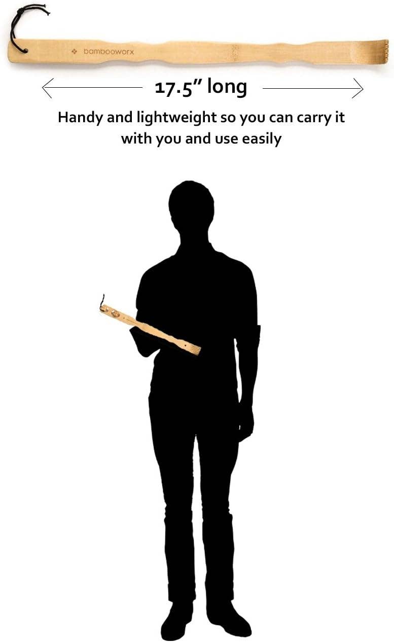 Traditional Bamboo Wooden Back Scratcher