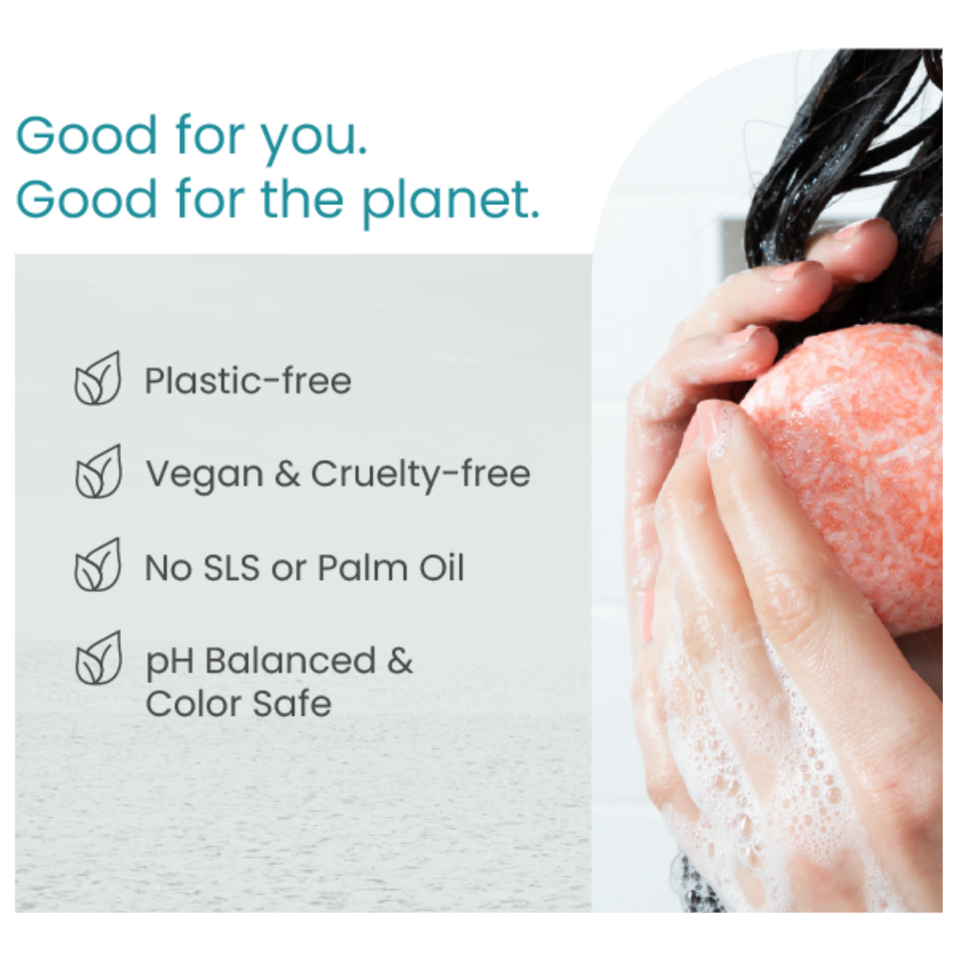 Citrus Squeeze Vegan Shampoo Bar: Clarifying, Eco-Friendly