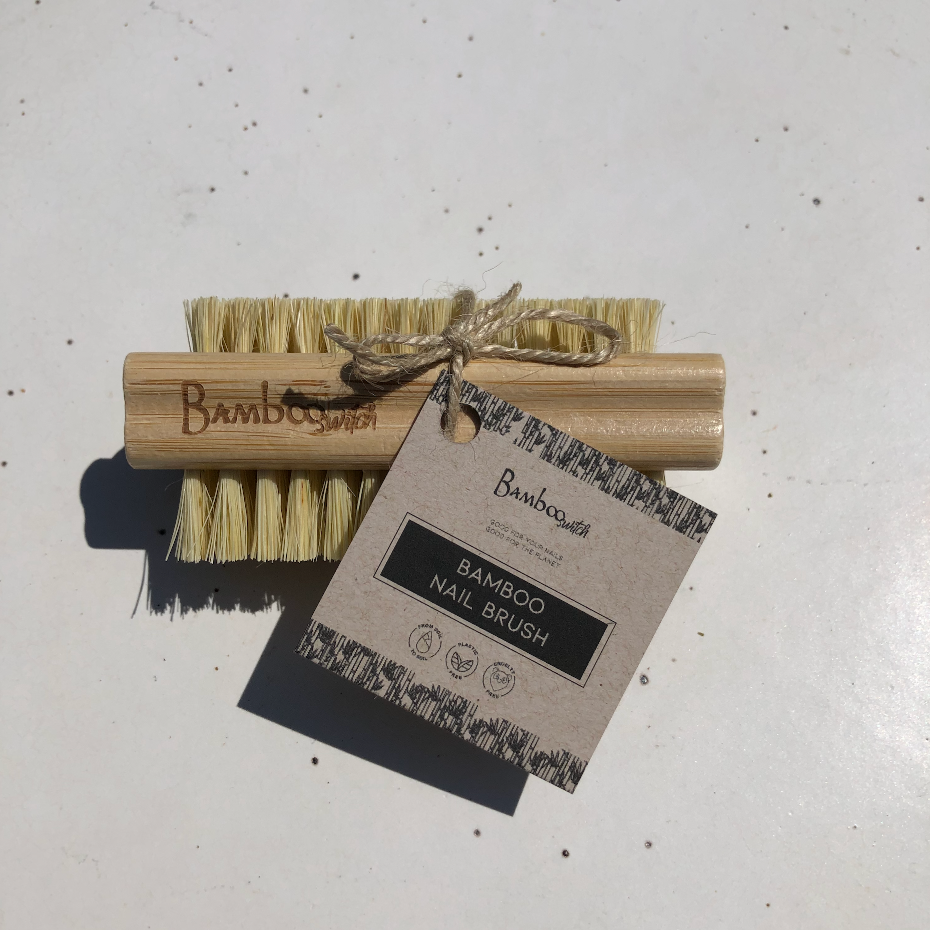 Me Mother Earth Bamboo Vegan Nail Brush | Faire Market Bestseller