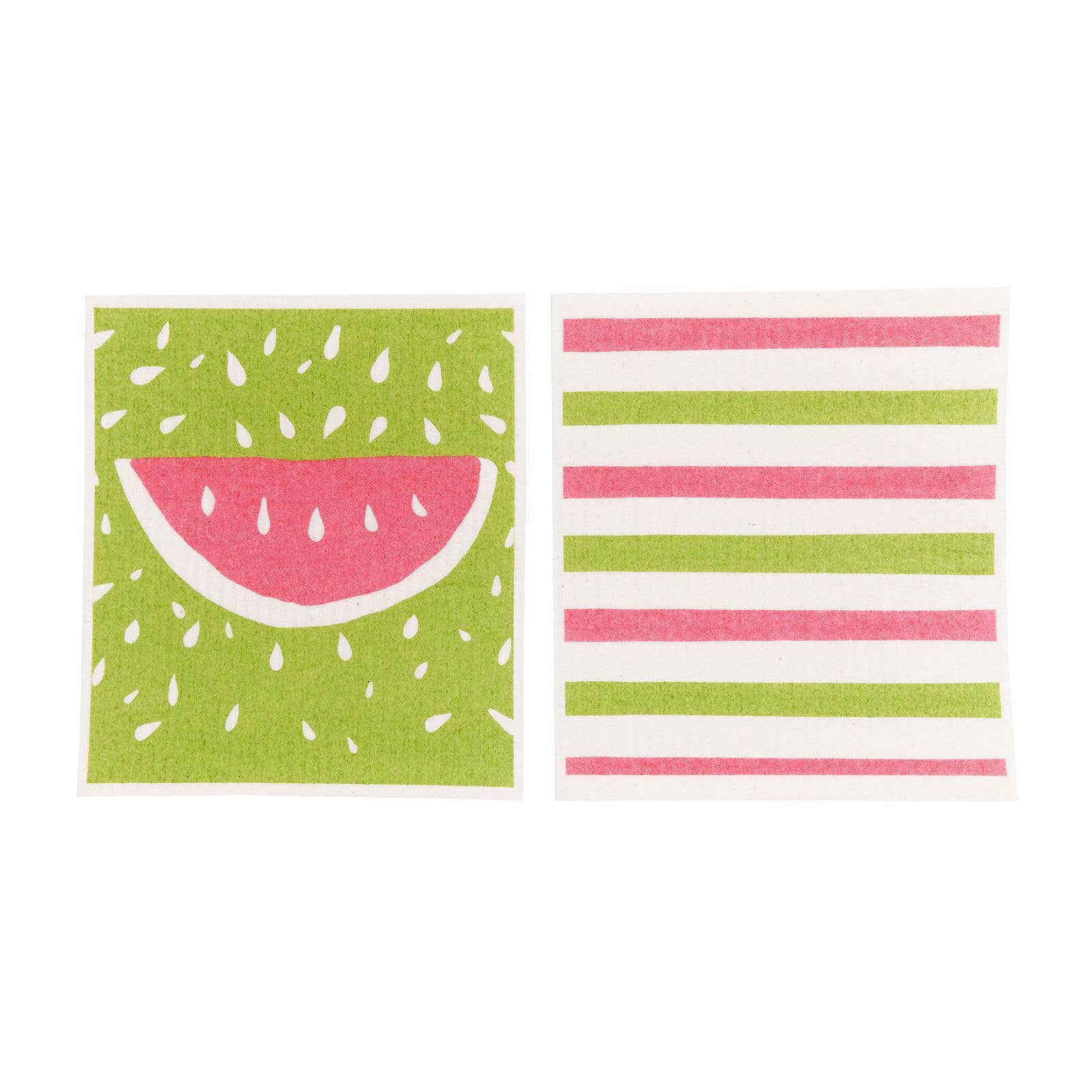 WATERMELON blu Cloths, set of 2
