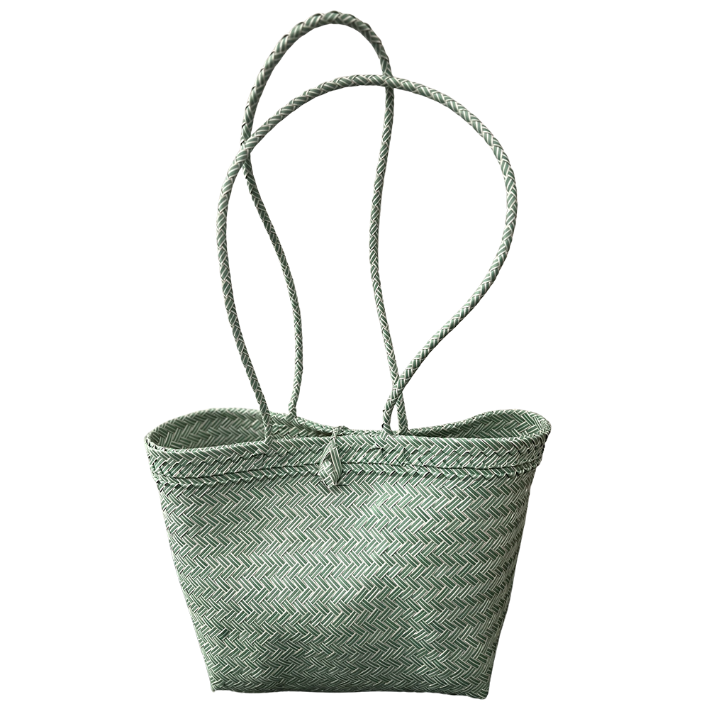 ♻️Recycled Plastic Tote Long Strapped Bag