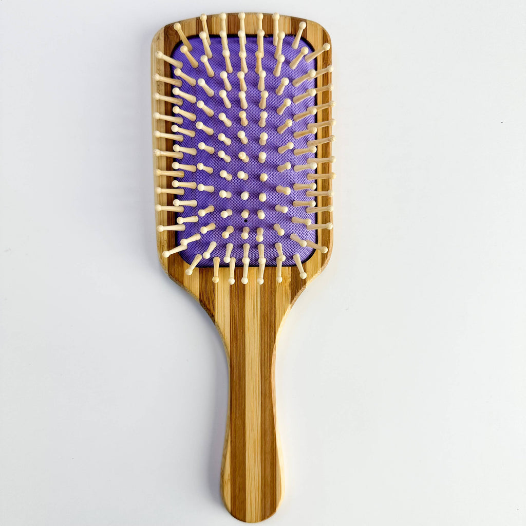 Plastic Free Bamboo Paddle Hairbrush