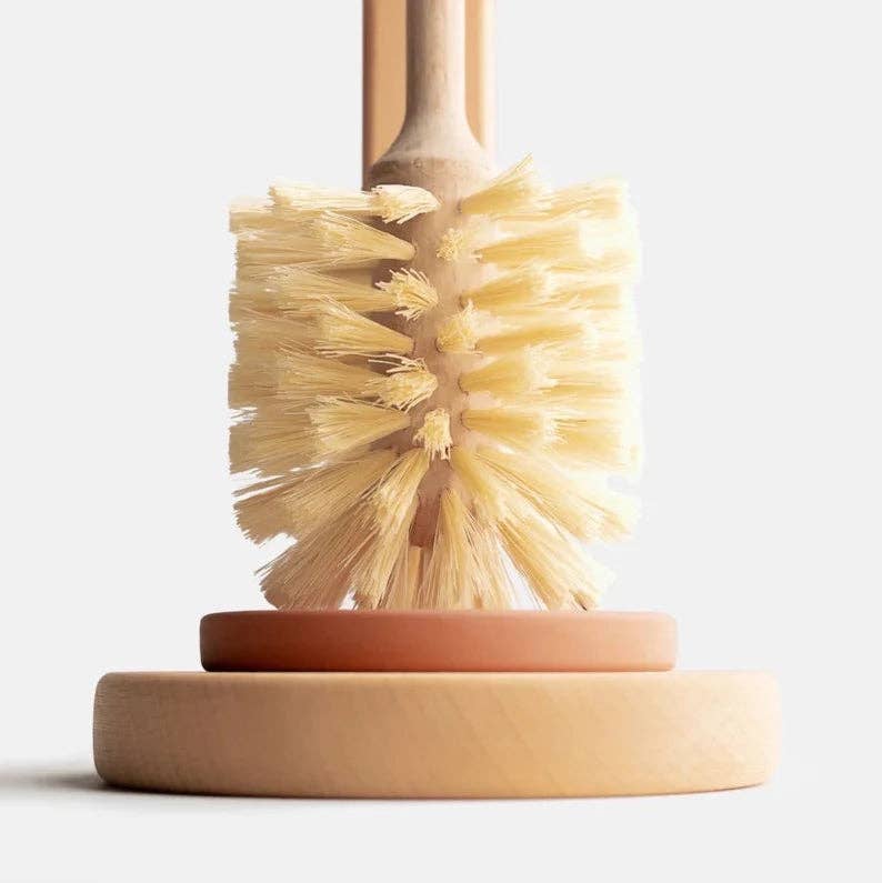 Plastic Free Toilet Brush  - Natural Sisal Bristle