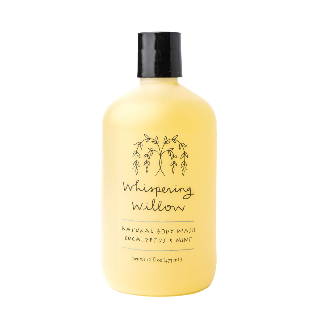 Whispering Willow Eucalyptus & Mint Body Wash - 16oz Plastic
