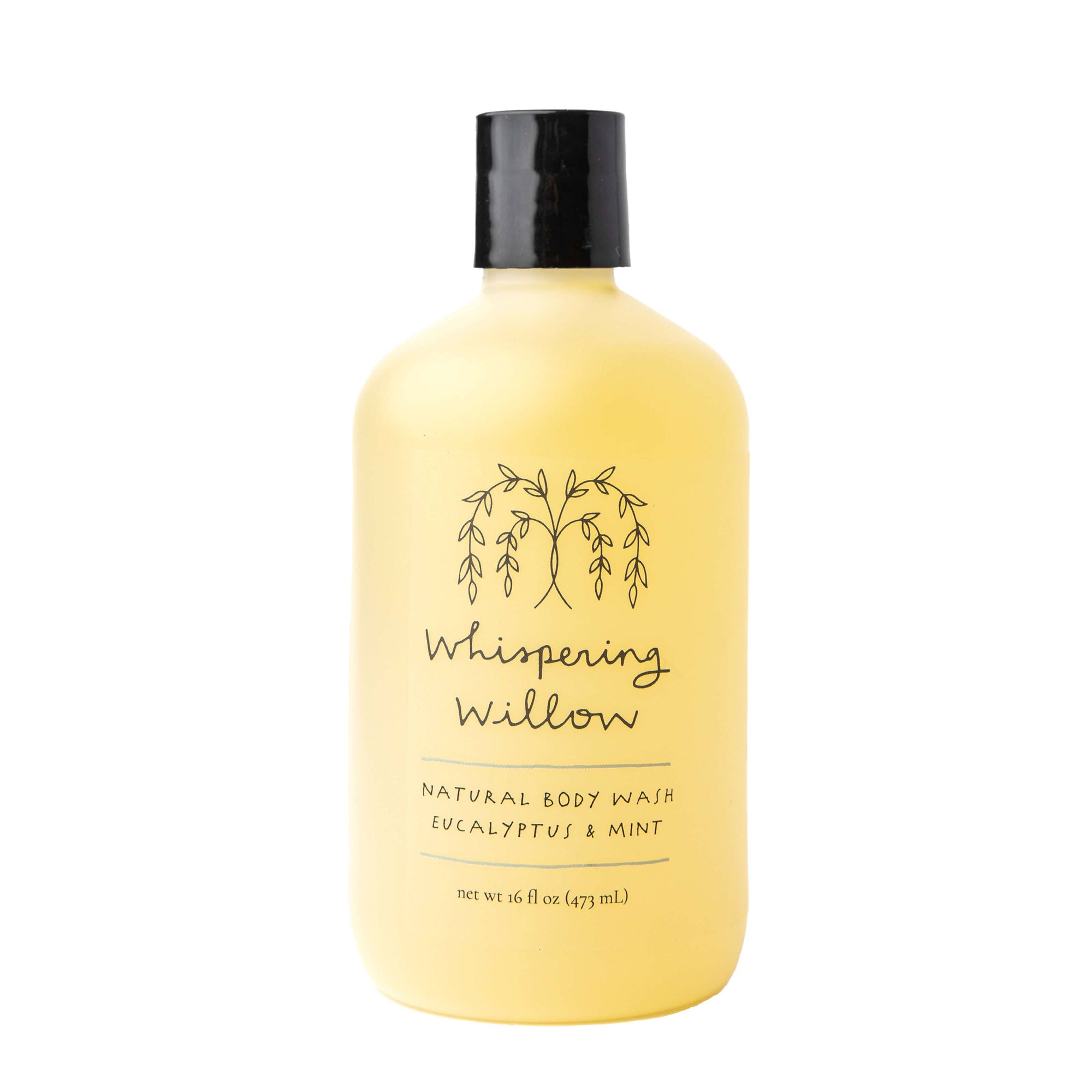Whispering Willow Eucalyptus & Mint Body Wash - 16oz Plastic