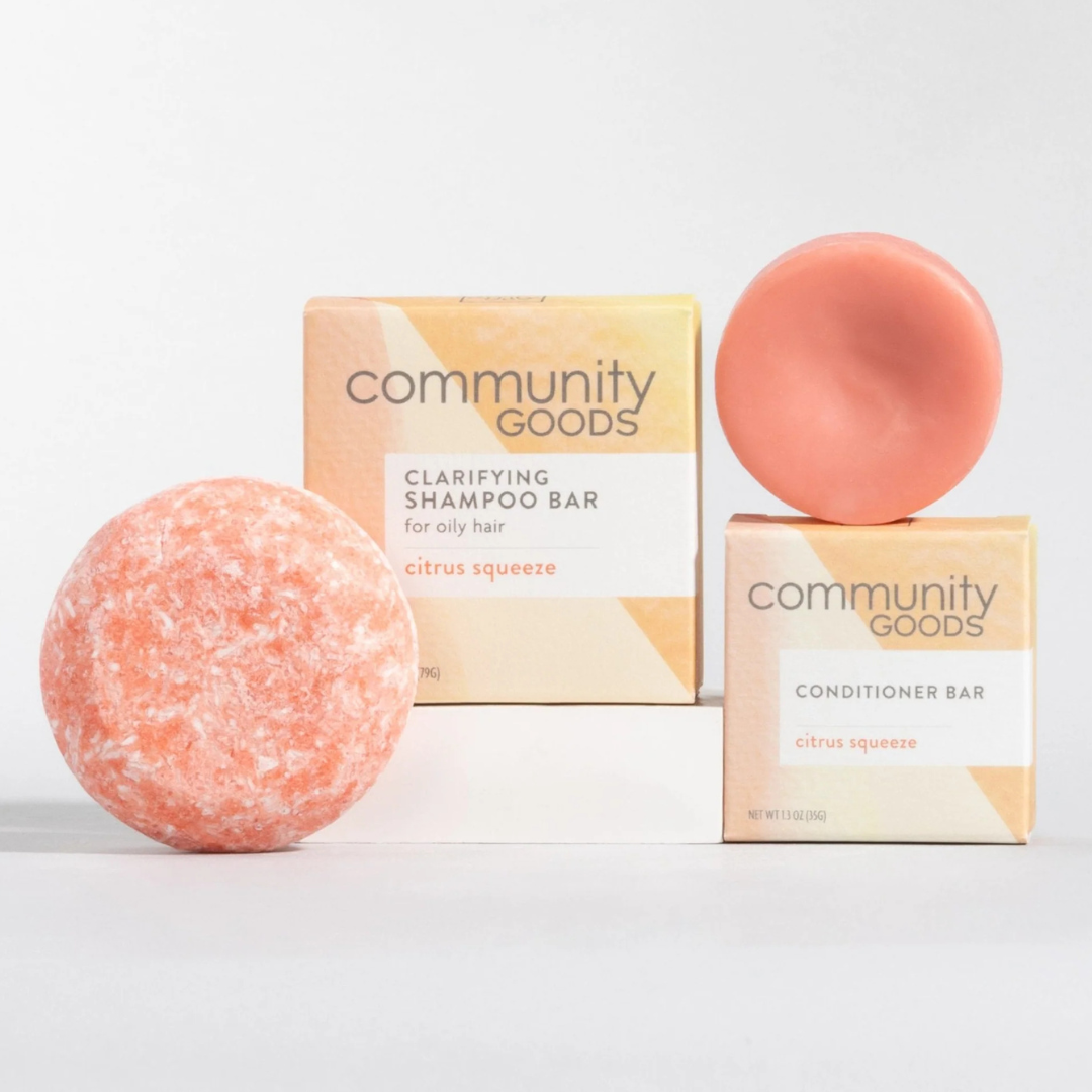 Citrus Squeeze Vegan Conditioner Bar: Clarifying, Natural