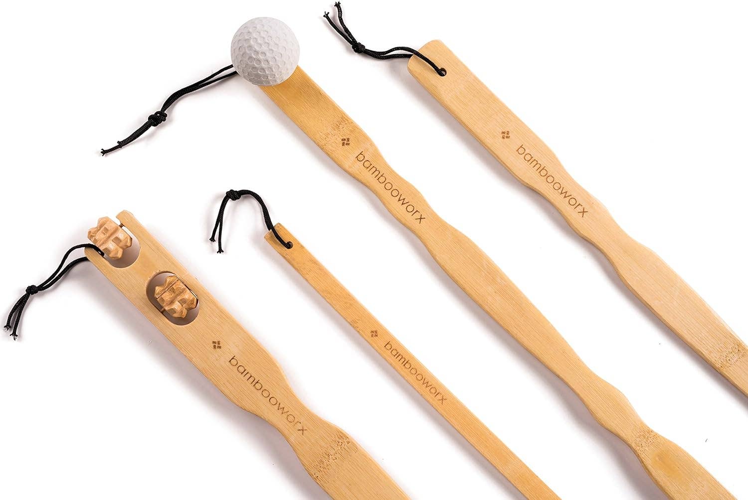 Traditional Bamboo Wooden Back Scratcher