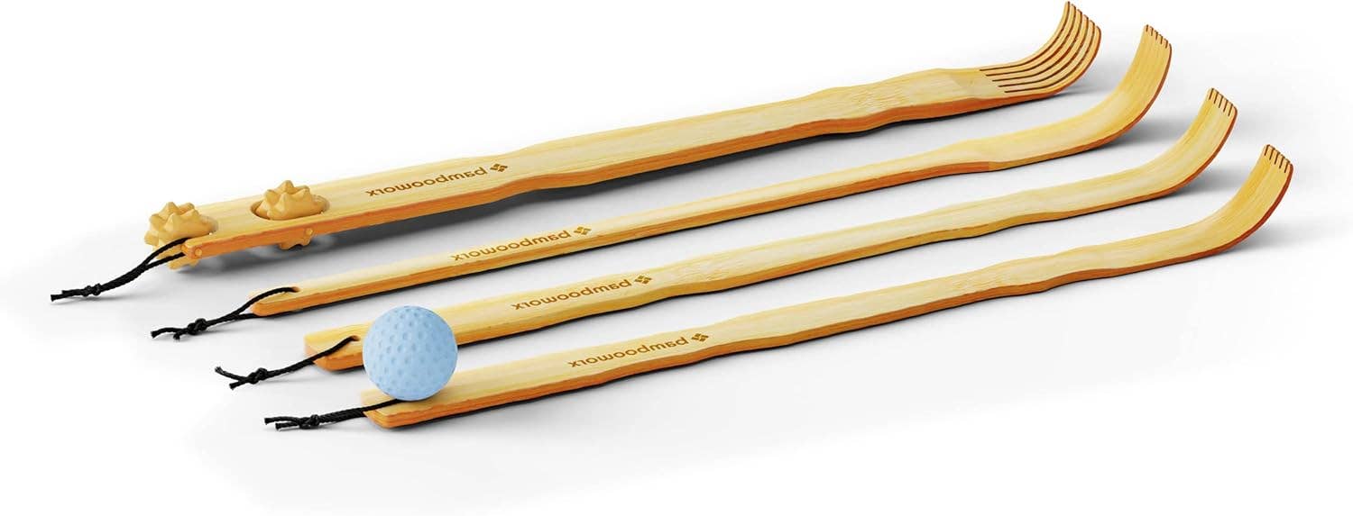 Traditional Bamboo Wooden Back Scratcher
