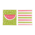 WATERMELON blu Cloths, set of 2