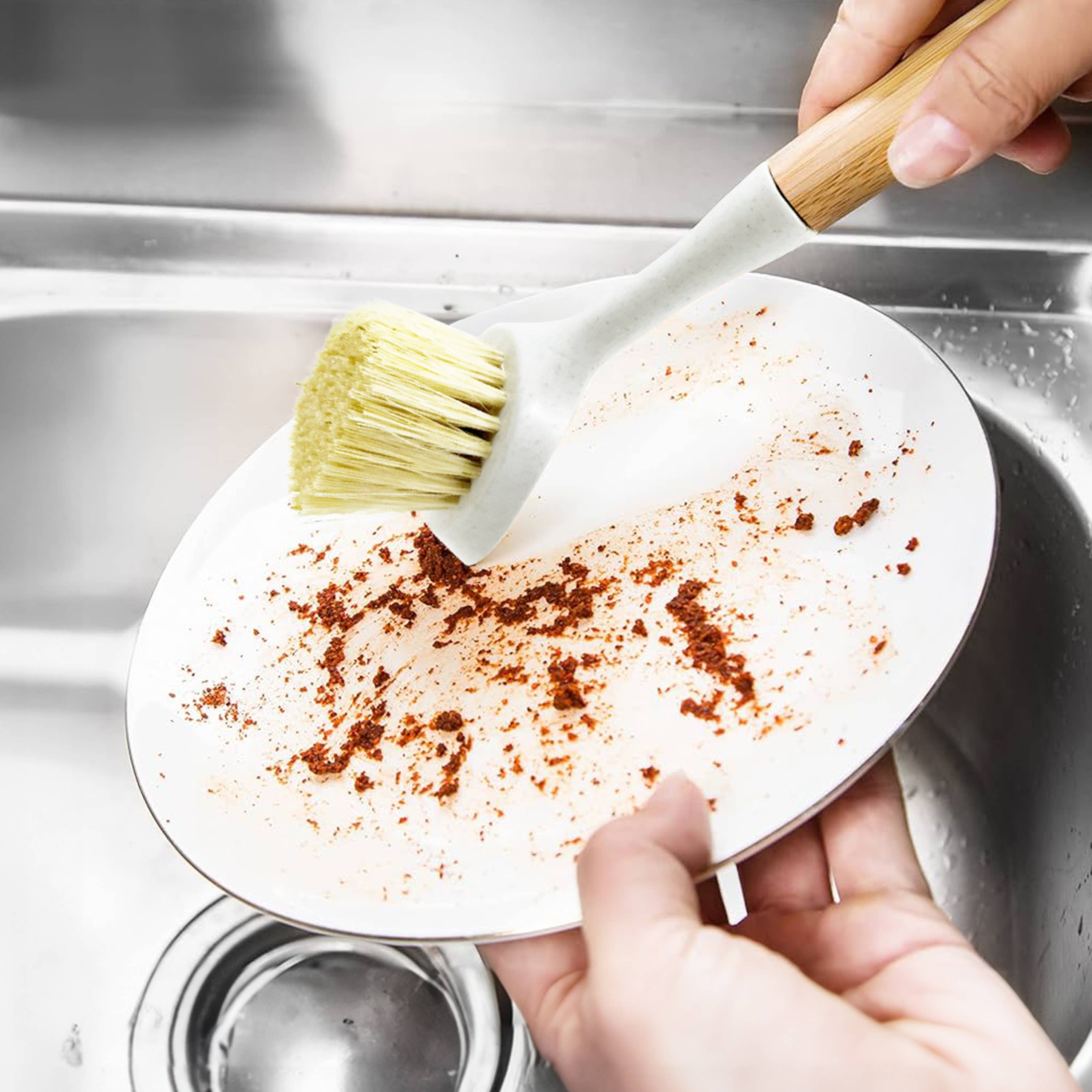 Airnex  Bamboo Brush with wheat & bamboo Handle