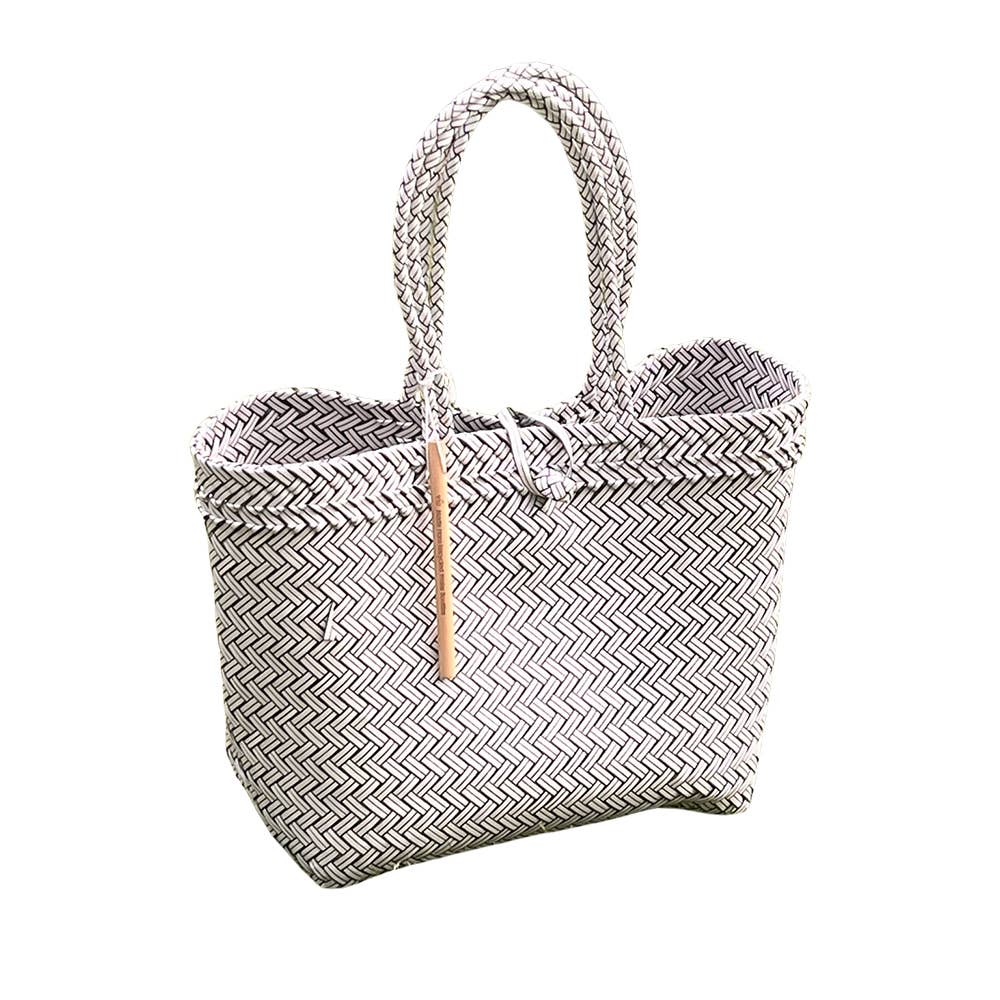 ♻️Recycled Plastic Tote Long Strapped Bag