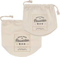 Bulk Grocer Bags Set of 2