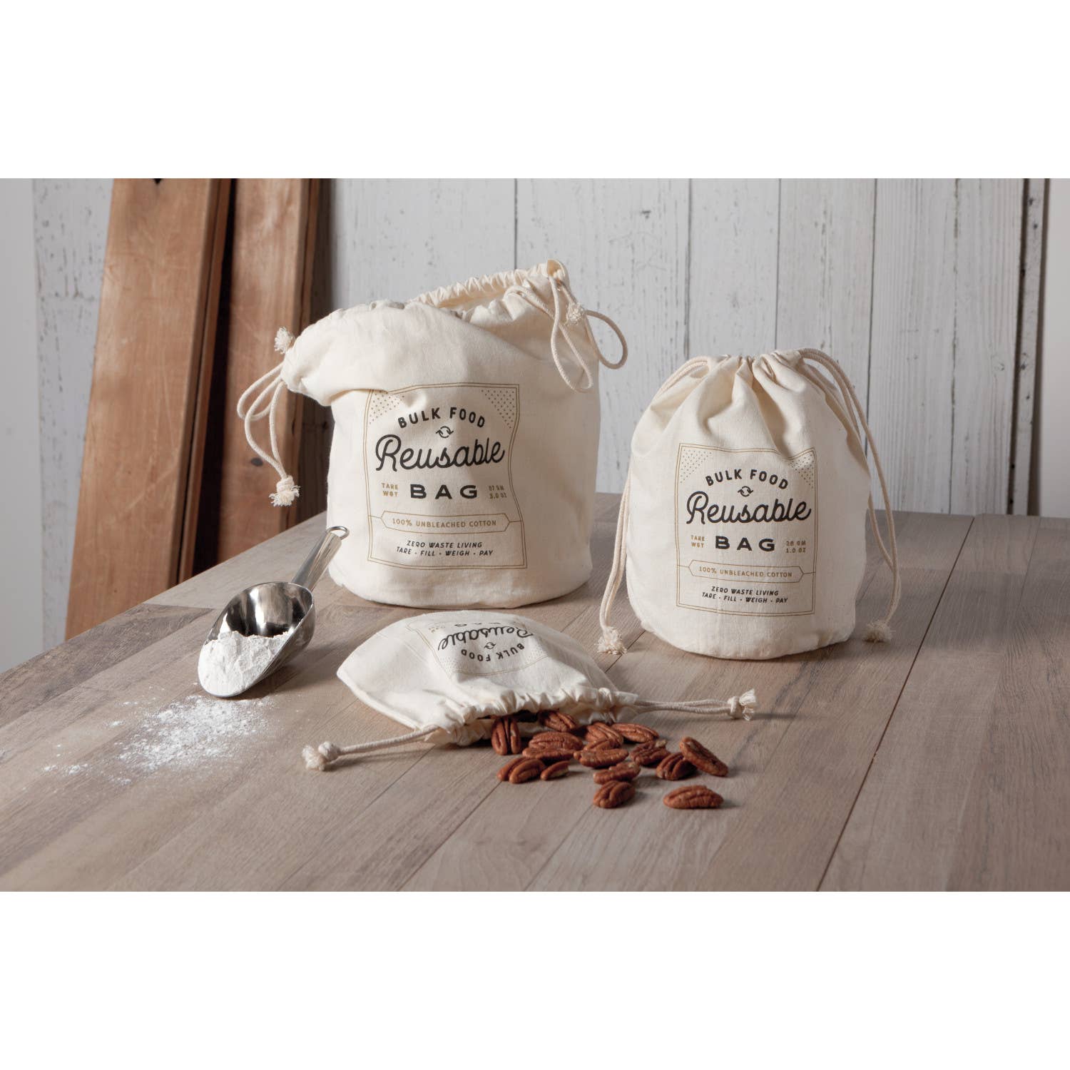 Bulk Grocer Bags Set of 2