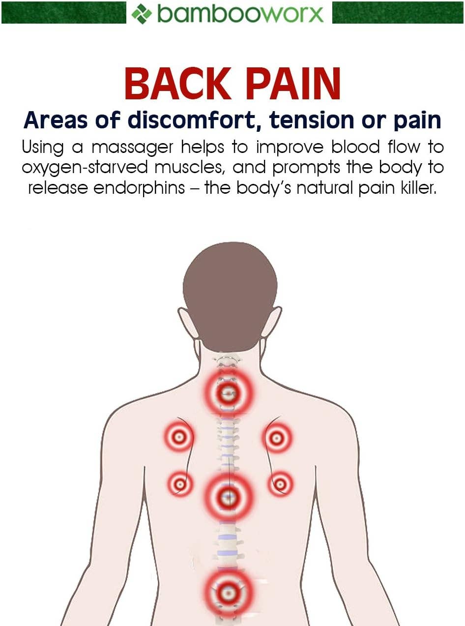 Traditional Bamboo Wooden Back Scratcher