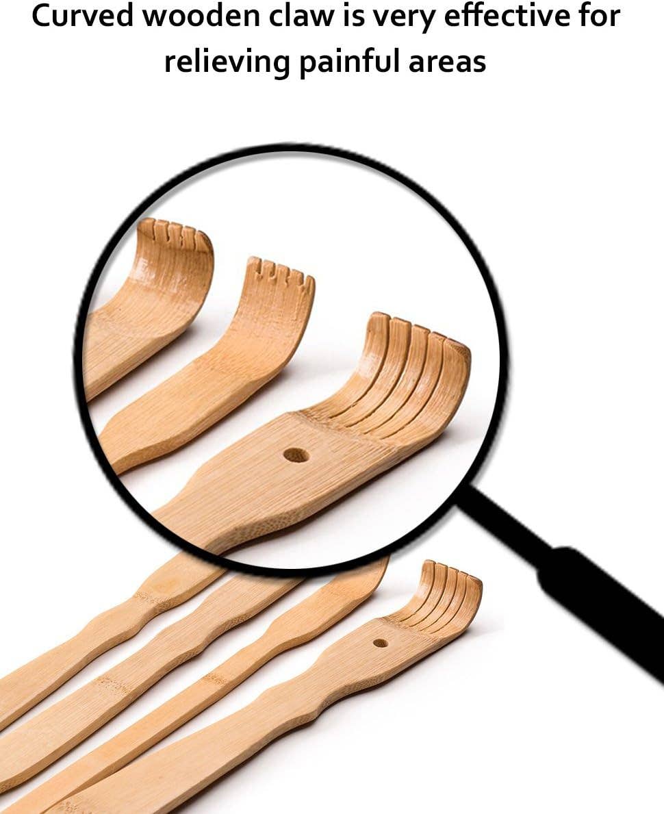 Traditional Bamboo Wooden Back Scratcher
