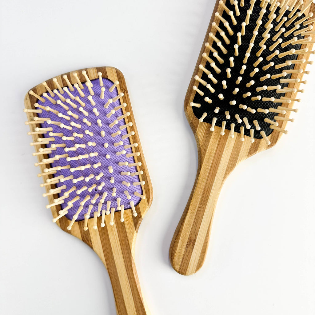Plastic Free Bamboo Paddle Hairbrush