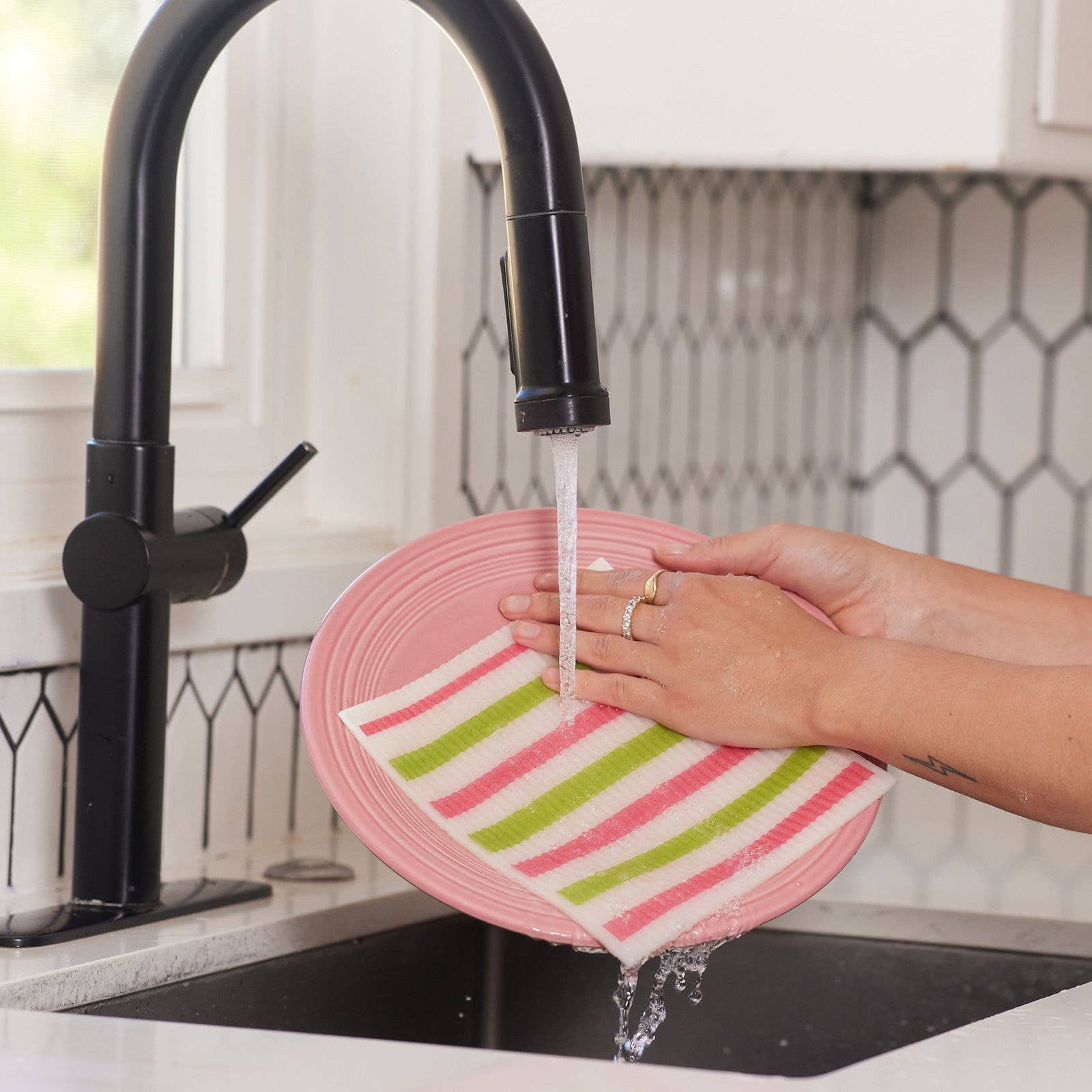 WATERMELON blu Cloths, set of 2