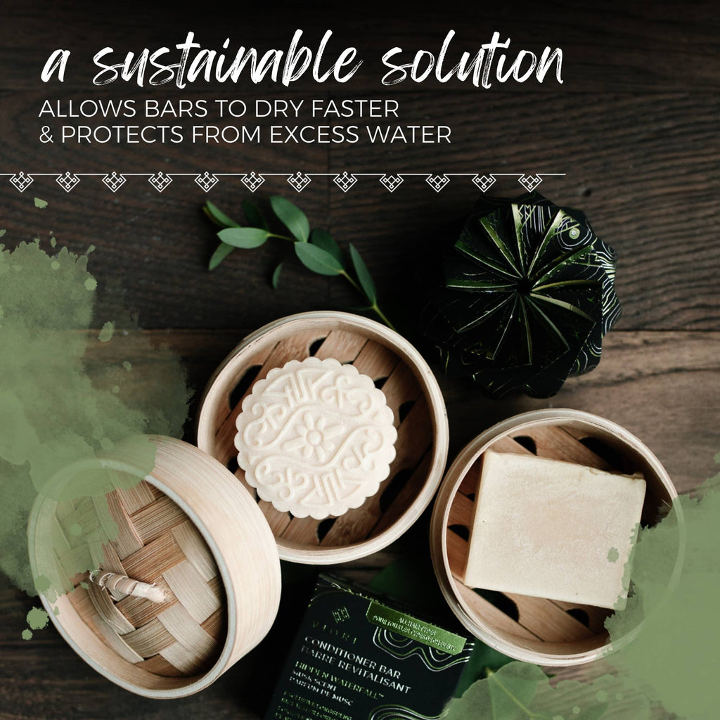 Bamboo Bar Holder | Shampoo & Conditioner Bars