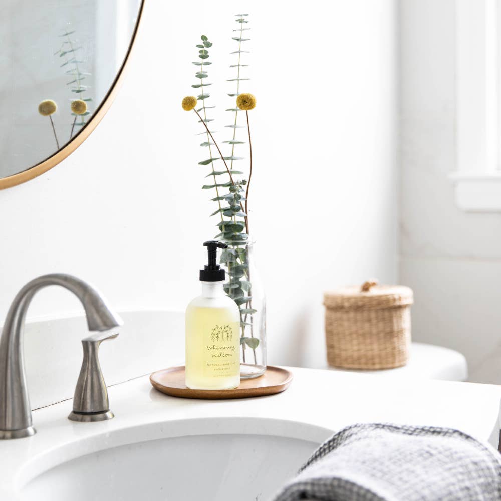 Whispering WillowLavender Hand Soap - 8oz Glass Bottle